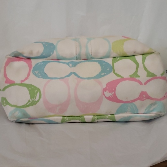 Coach Hamptons Pastel Scribble Bag - Picture 6 of 8